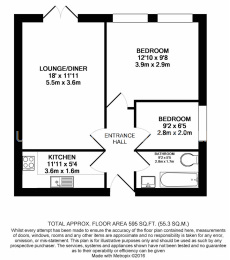 119 Chesterfield Road, Flat 2 Floorplan.JPG